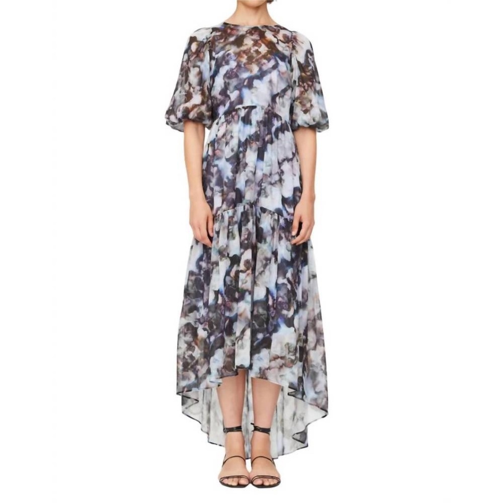 MARIE OLIVER mags midi dress in geode size M